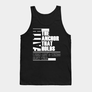 uplifting faith quote Tank Top